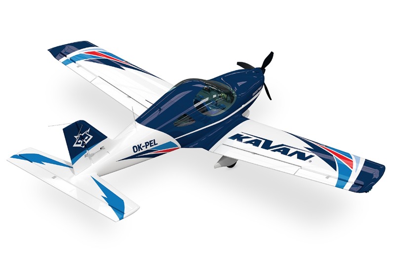 Kavan Bristell B23 1600mm ARF (PNP) - blue KAV02.8078